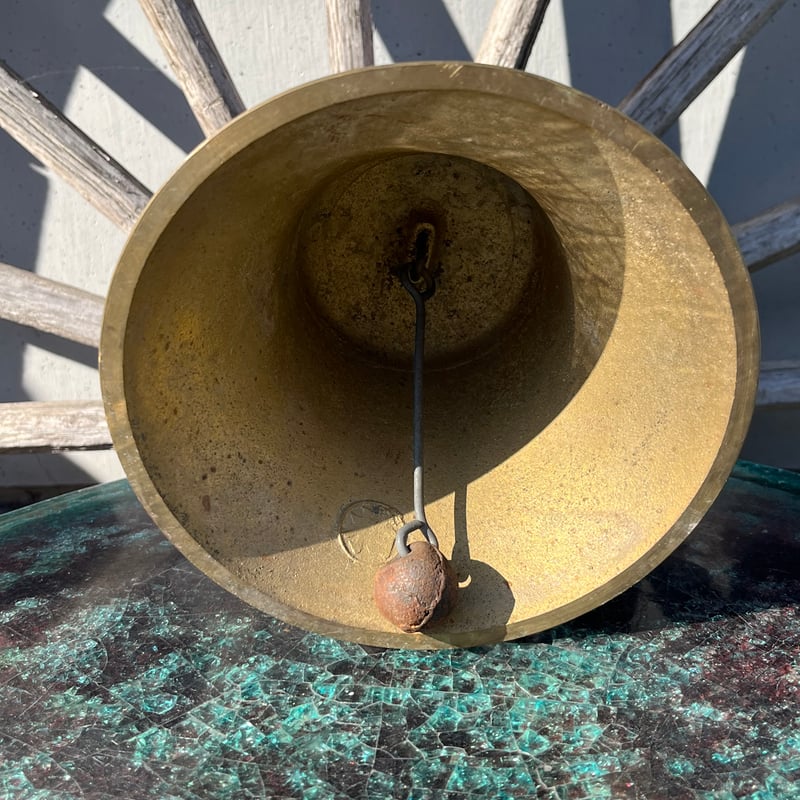 真鍮製 大きな豆腐屋さんのハンドベル 振り鐘 | アンティーク家具と