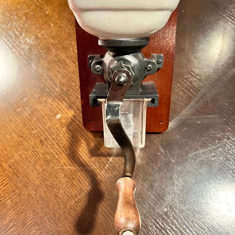 昭和レトロ 壁掛けコーヒーミル | アンティーク家具と喫茶キャバレーの