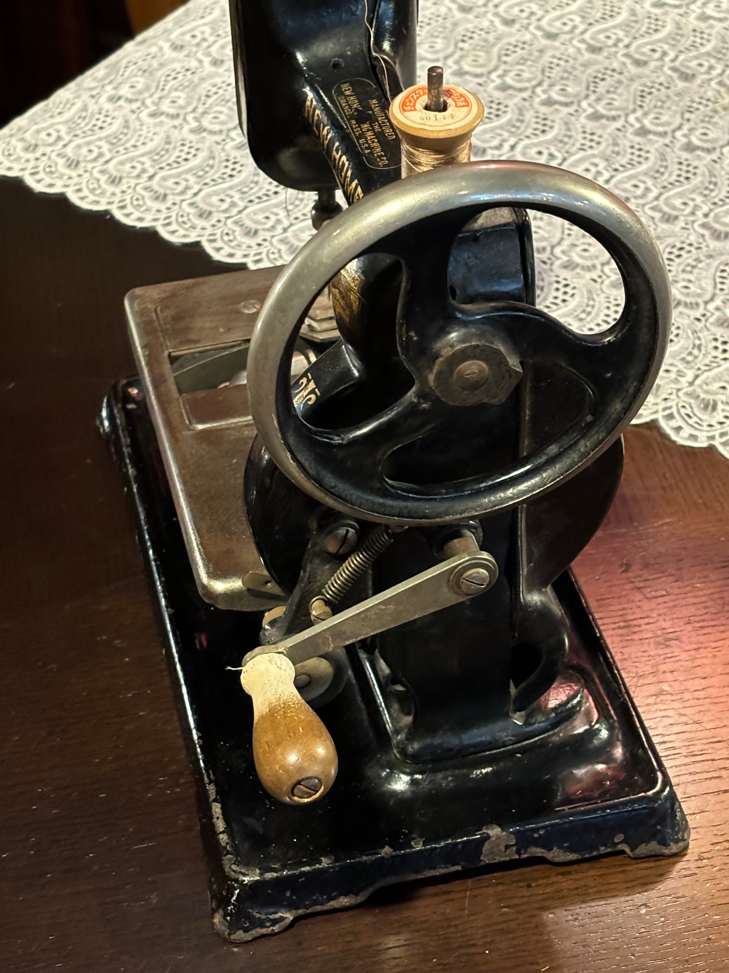 アンティーク アメリカ製NEW HOME SEWING MACHINE | アンティーク家具と