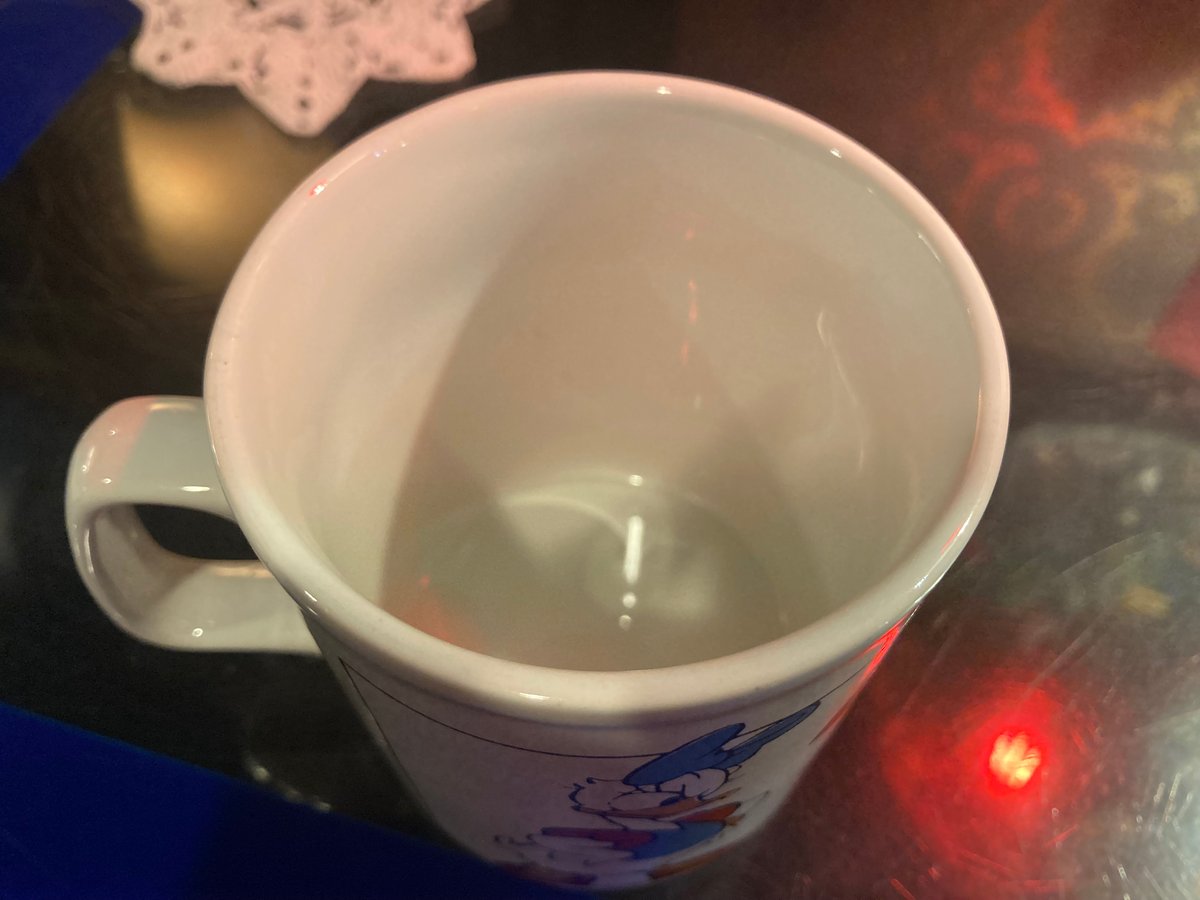 ドナルドとデイジーのマグカップ | アンティーク家具と喫茶キャバレー