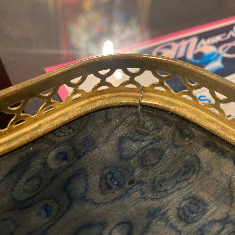 イタリア製 象嵌のトレー | アンティーク家具と喫茶キャバレーのネット