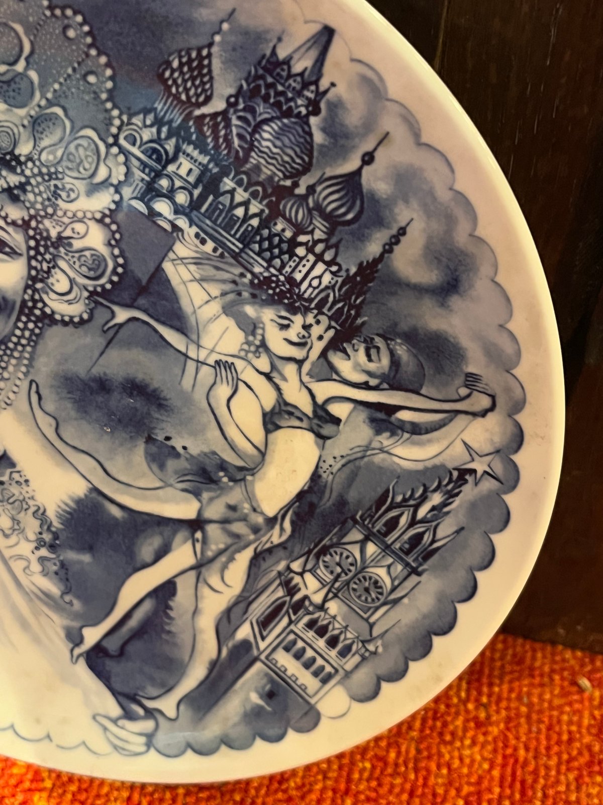 Meissen マイセンイヤープレート | アンティーク家具と喫茶