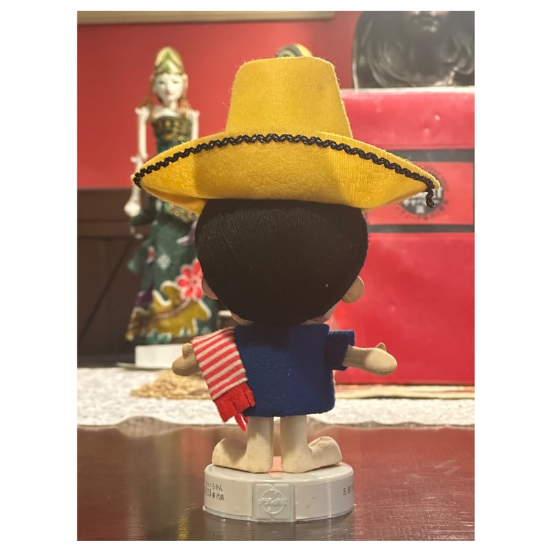 ナショナル坊や 布製 メキシカンスタイル | アンティーク家具と喫茶