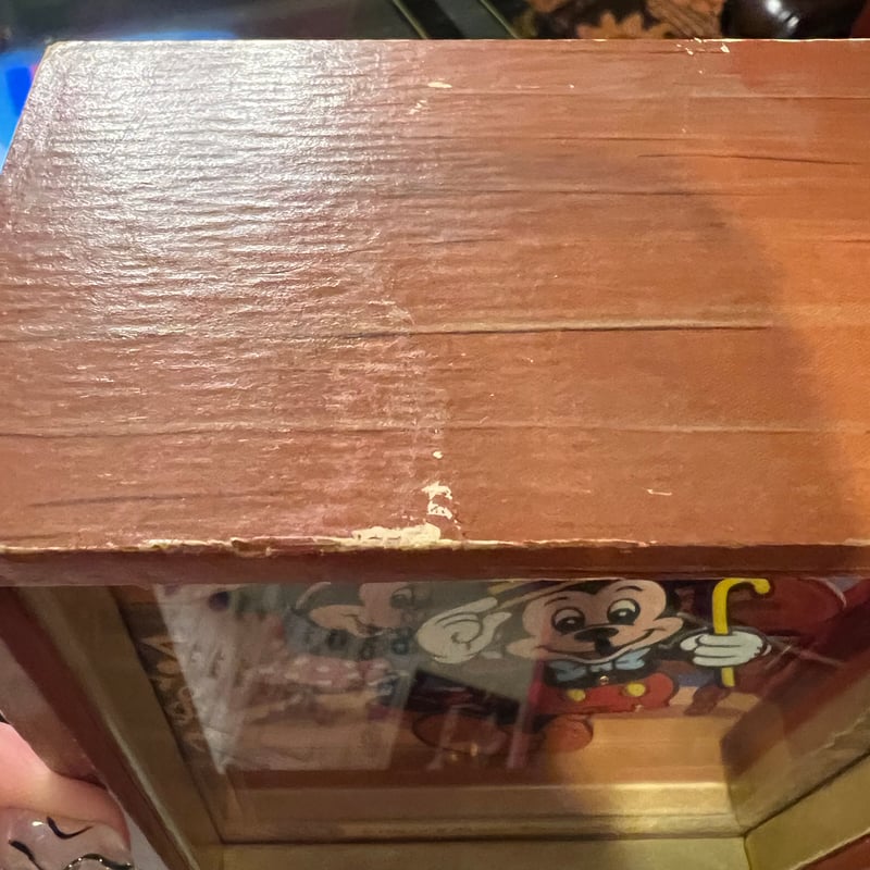 ジャンク品】ミッキーマウスのオルゴール | アンティーク家具と喫茶