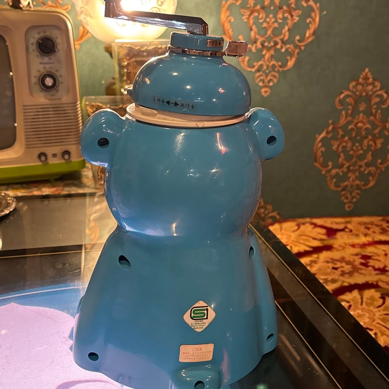 昭和レトロ きょろちゃん かき氷 ブルー 箱付き | アンティーク家具と