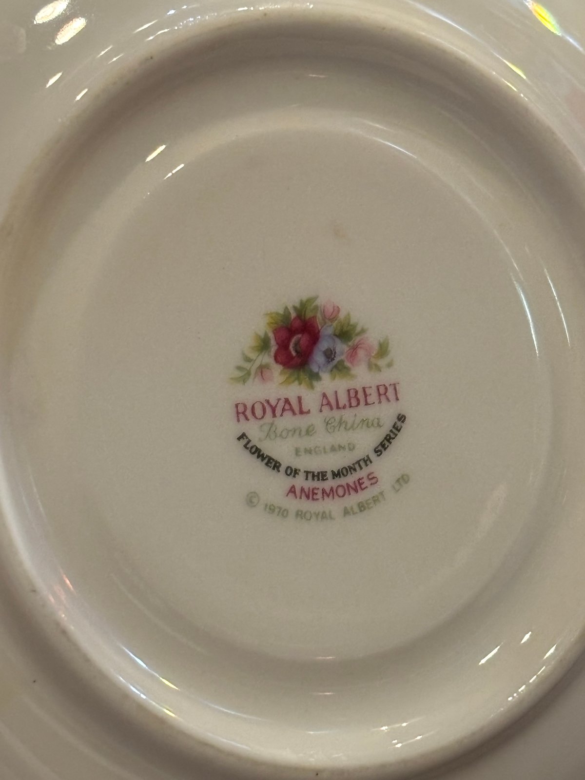 ロイヤルアルバート マンスリーマーチ カップ&ソーサー | アンティーク