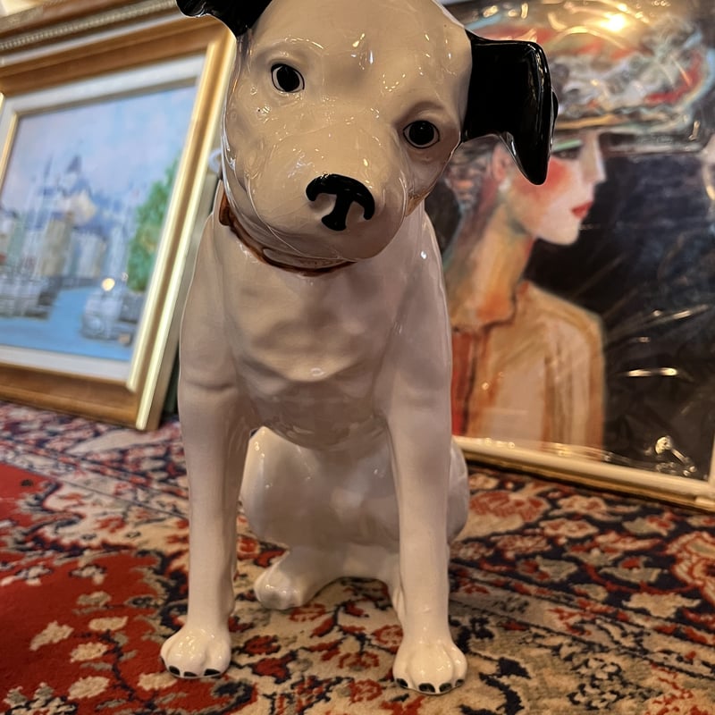 Victor犬 ビクター犬 ニッパー君 陶器製 | アンティーク家具と喫茶 