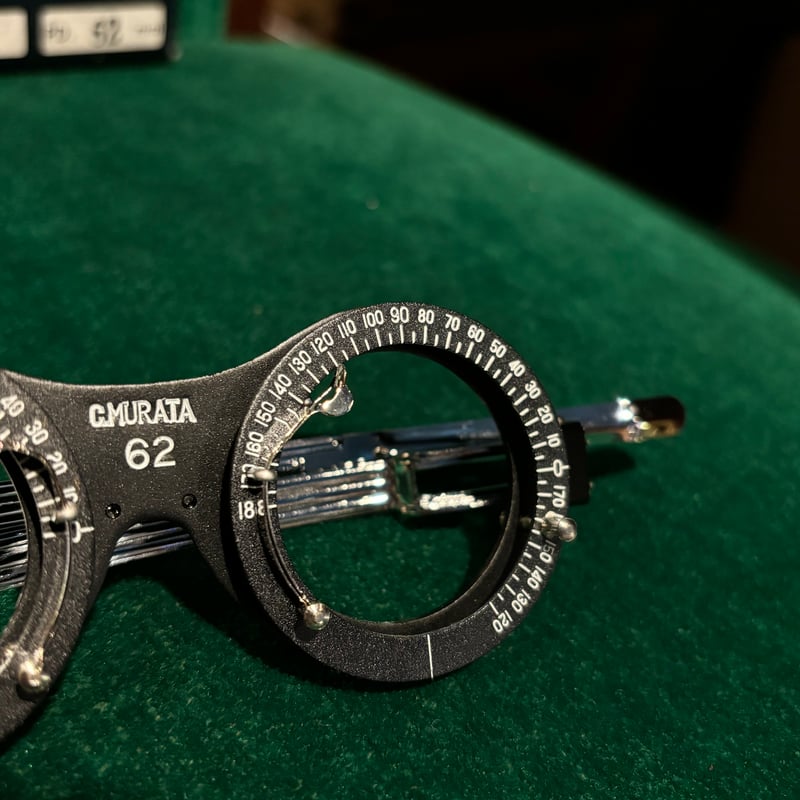 C.MURATA 視力検査用眼鏡 各サイズ 視力測定眼鏡 murata's trial frame type3 pd.62mm フレームの