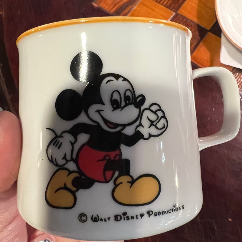 レトロディズニー 三郷陶器 カップ＆ソーサー | アンティーク家具と