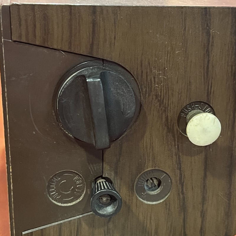 アンティーク！RHYTHMのゼンマイ式 パタパタ時計 動作確認済み