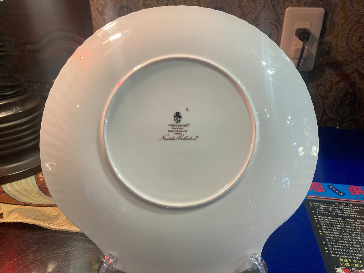 WEDGWOOD ノーチラスコレクション シェル大 | アンティーク家具と喫茶