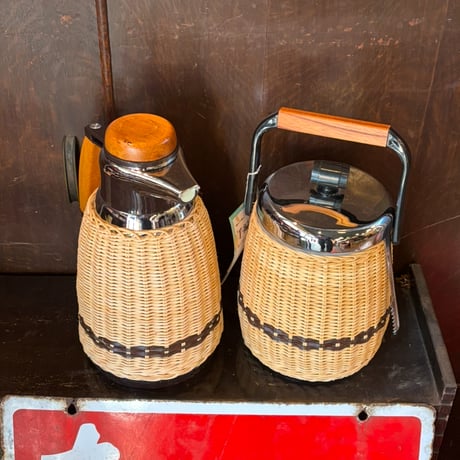 60-70年代 アイスペール 水差し 馬 蹄鉄 昭和レトロ 60-70年代 アイス