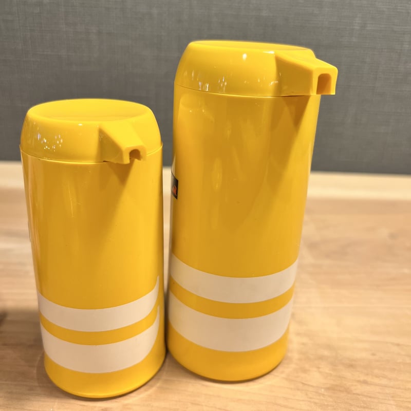 黄色が可愛いポップな！ディックララ 調味料入れセット | アンティーク