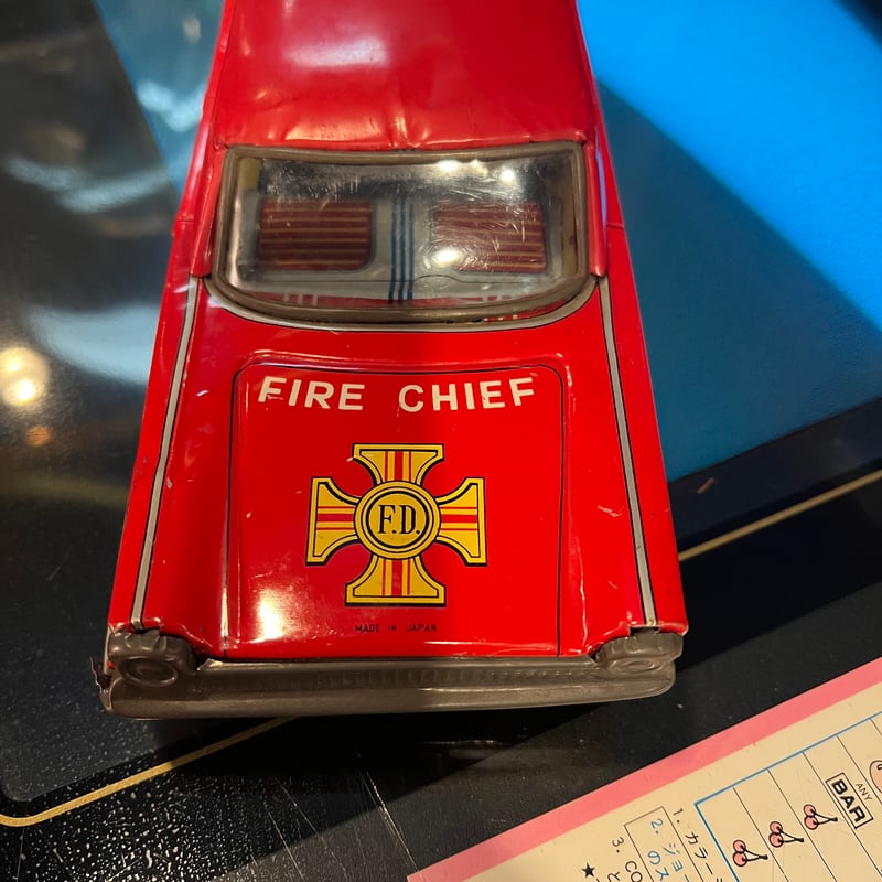 ブリキおもちゃ FIRE CHIEF ファイヤーチーフカー | アンティーク家具