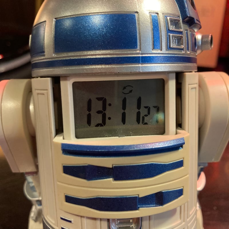 R2-D2目覚まし時計 | アンティーク家具と喫茶キャバレーのネットショップ