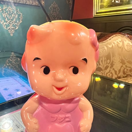 富士ホームサービス　フジコ　ソフビ貯金箱