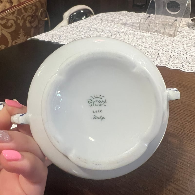リチャードジノリ（Richard Ginori）シュガーポット | アンティーク