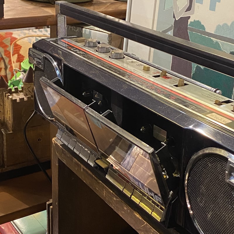 平成世代に自慢しよ！日立のダブルラジカセ！ | アンティーク家具と