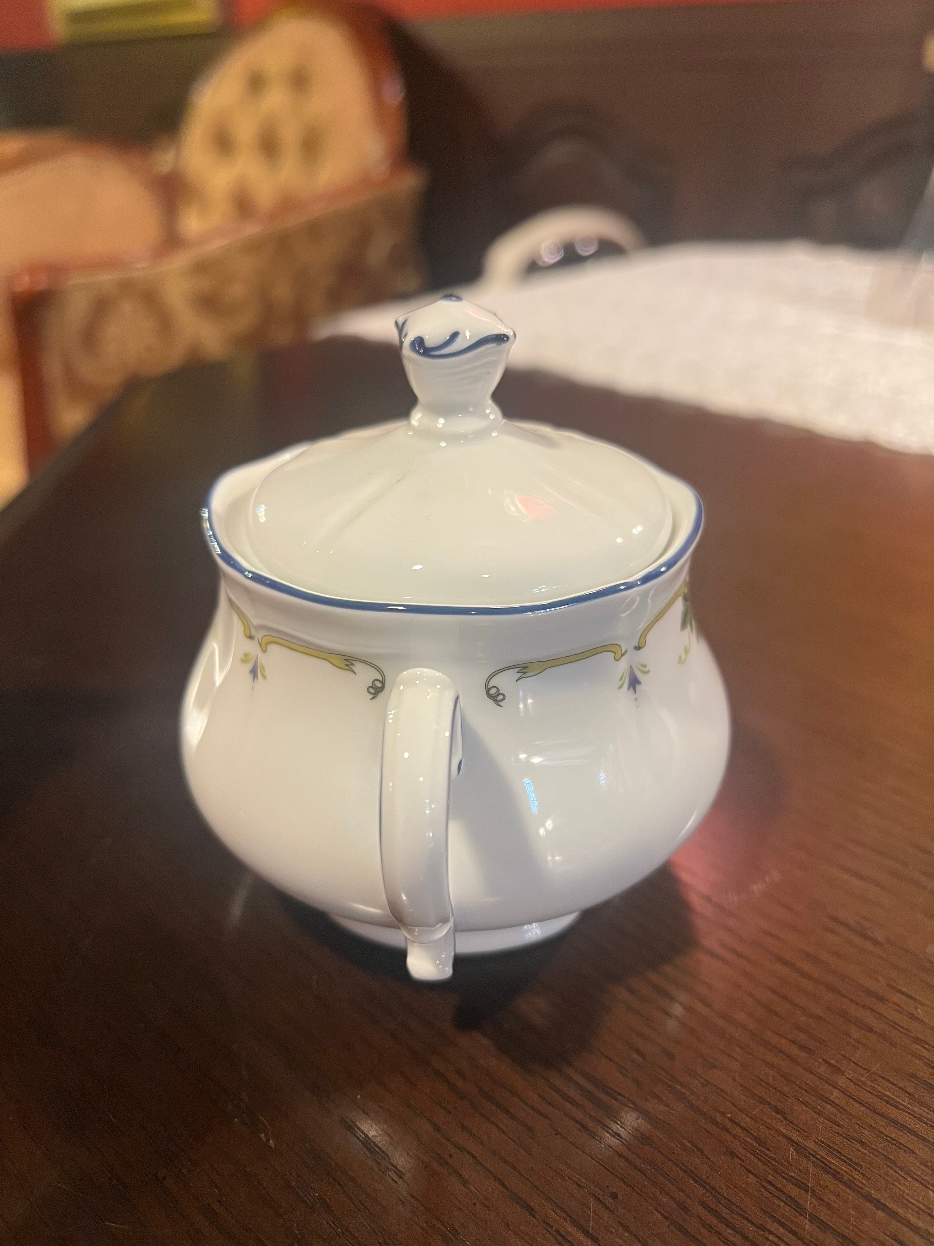 貴重　アンティーク　洋食器　リチャードジノリ　プリンセスローズ　シュガーポット リチャードジノリ（Richard Ginori）シュガーポット | アンティーク