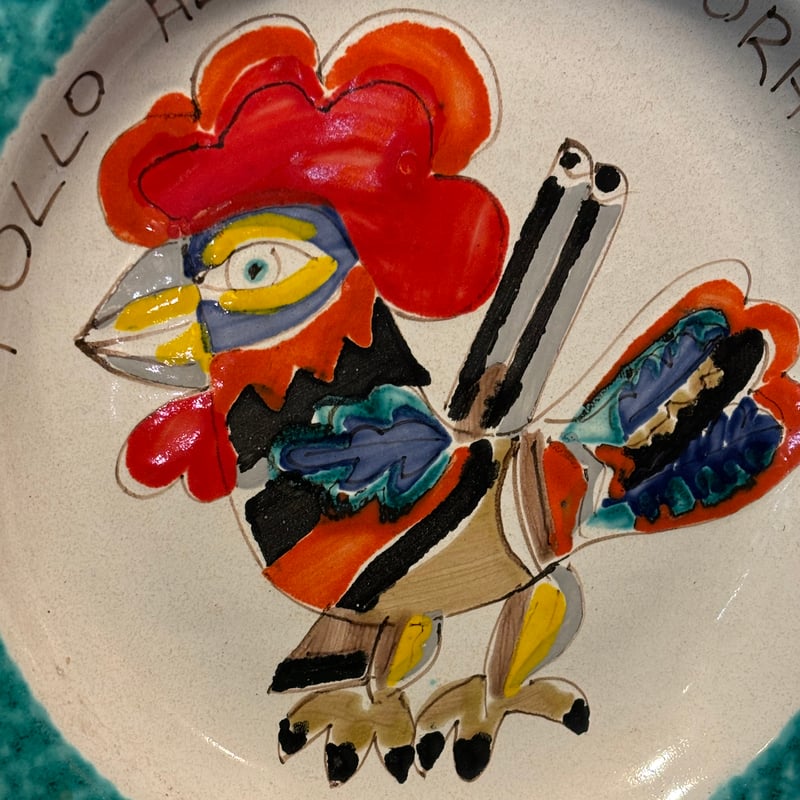 イタリア DESIMONE デシモーネ 陶器 絵皿 | アンティーク家具と イタリア DESIMONE デシモーネ 陶器 絵皿 | アンティーク家具と