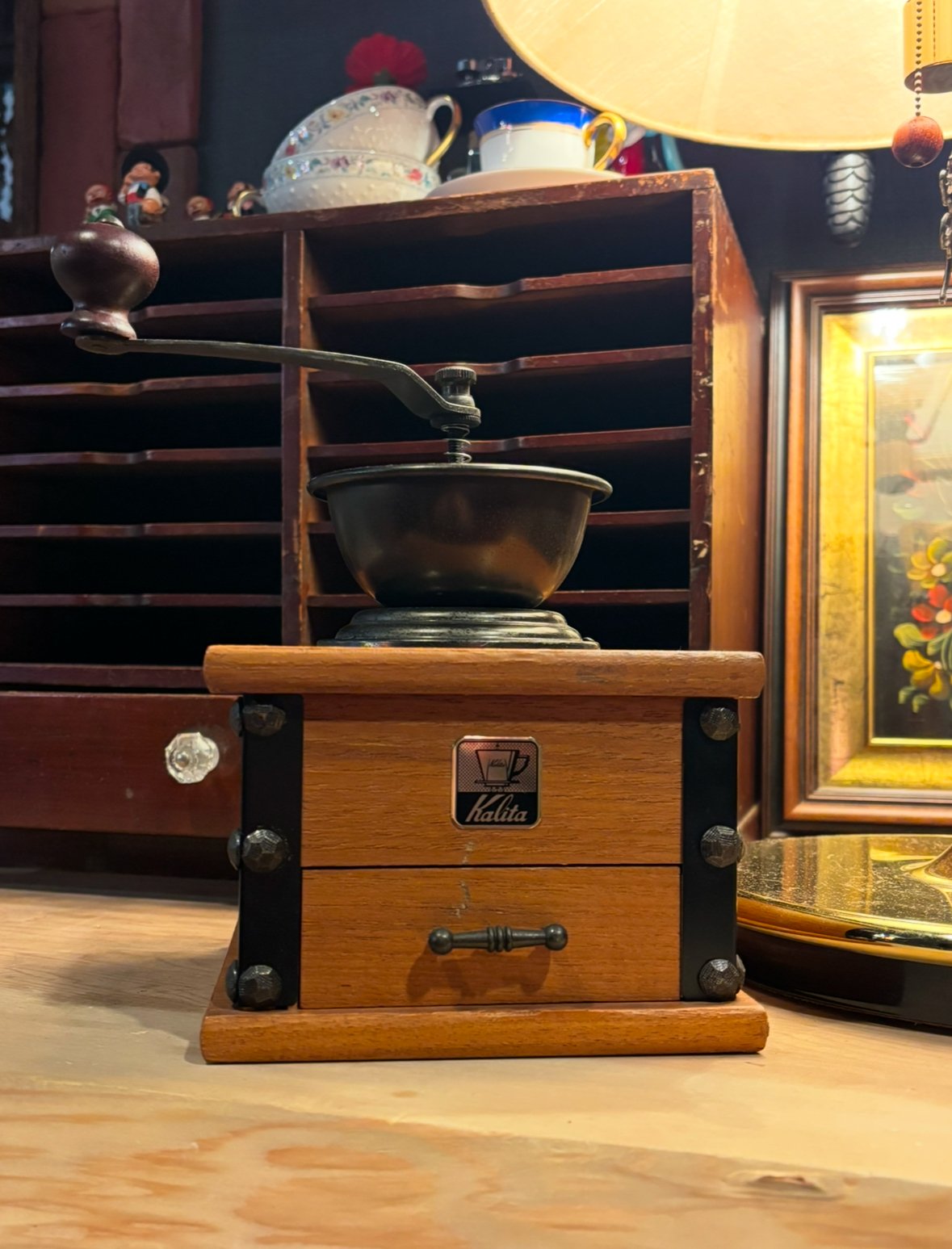 Kalita 手動式クラシックコーヒーミル | アンティーク家具と喫茶