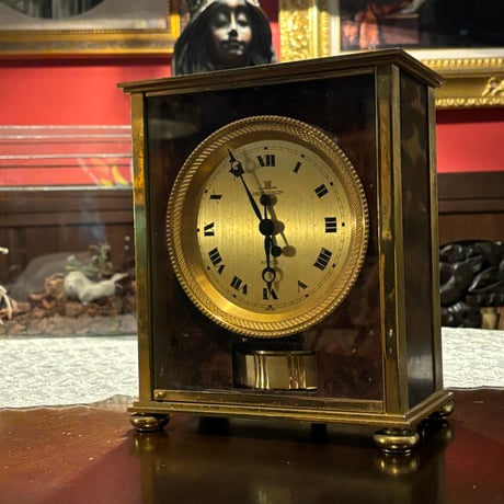 JAEGER ゴールド　置き時計 JAEGER ゴールド 置き時計 スイス製 | STORES