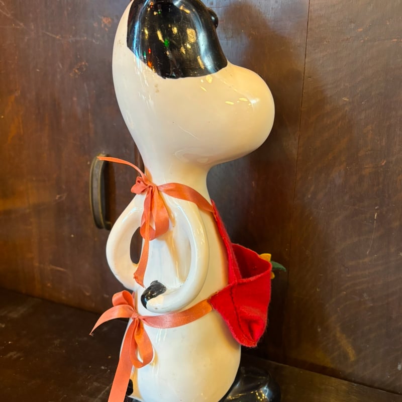 昭和レトロ】わんちゃんの陶器靴べら置き | アンティーク家具と喫茶