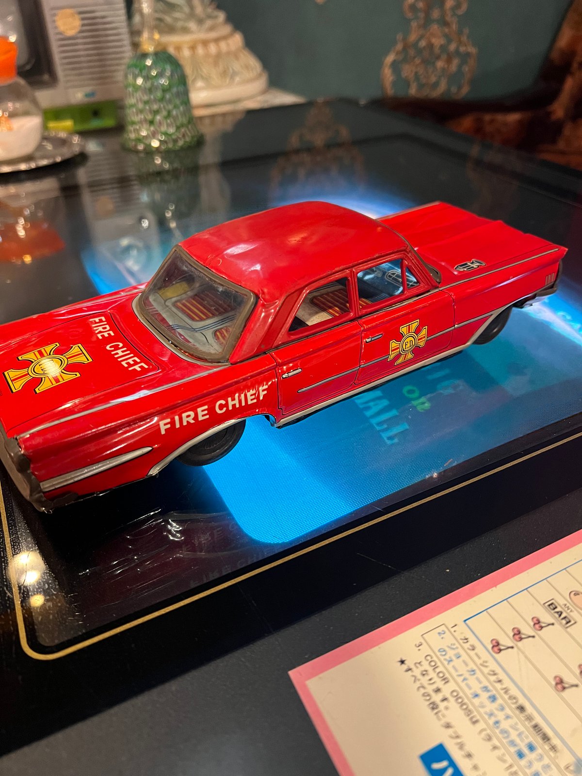 ブリキおもちゃ FIRE CHIEF ファイヤーチーフカー | アンティーク家具
