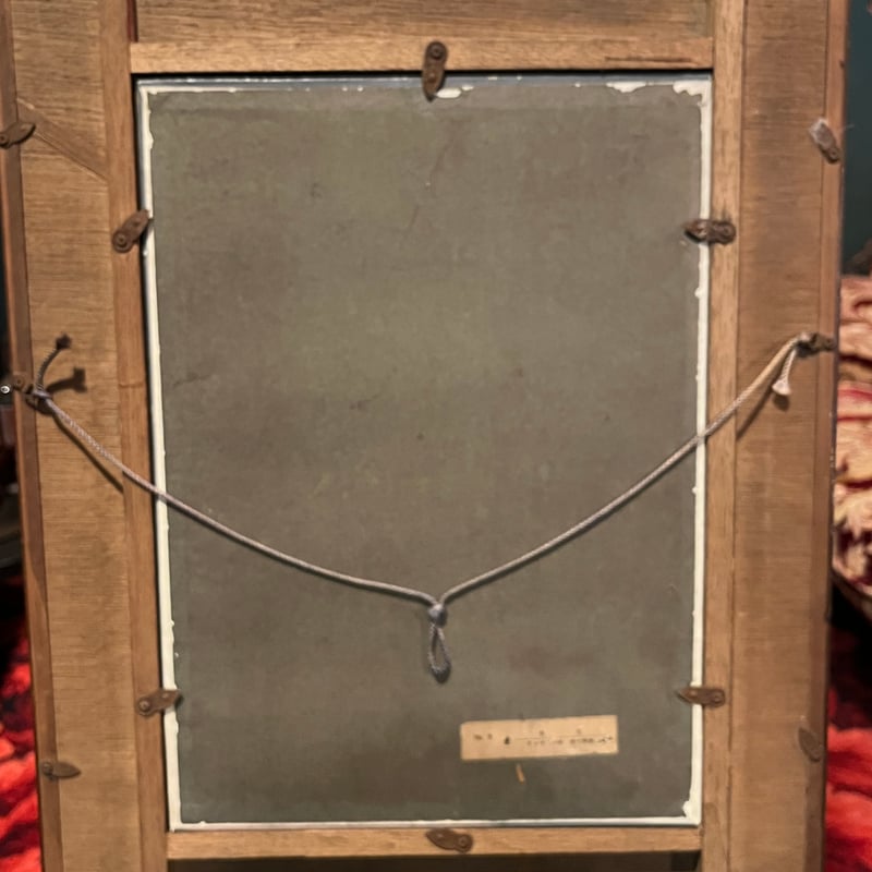 【青児】複製画 東郷青児 婦人像 複製画 | アンティーク家具と喫茶キャバレーの