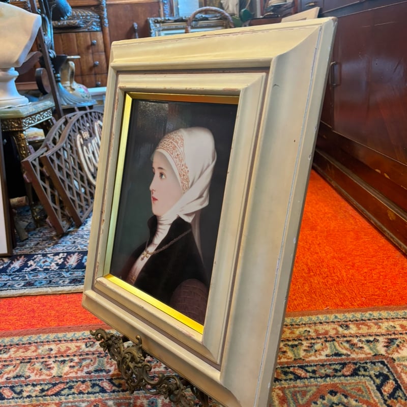 修道女の肖像画 絵画 油絵 | アンティーク家具と喫茶キャバレーの