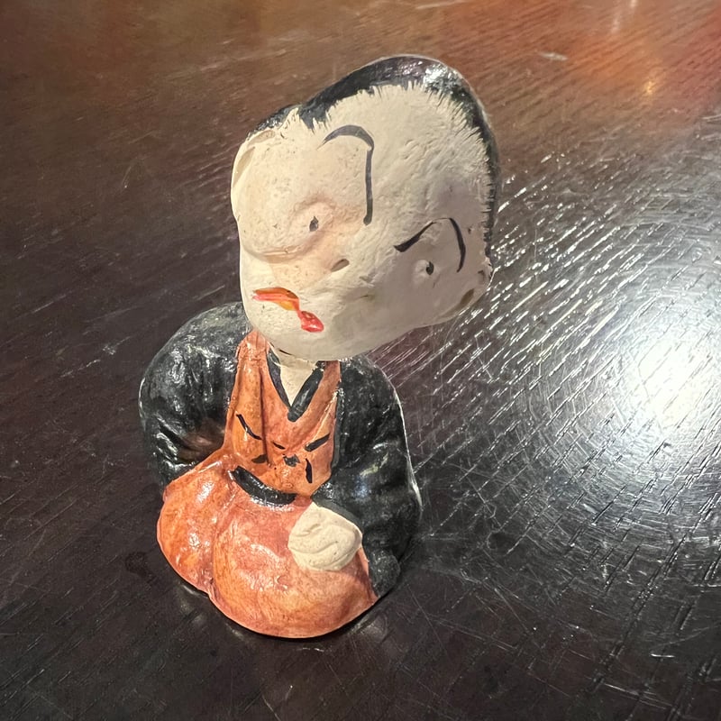 土製手びねり首替え人形 | アンティーク家具と喫茶キャバレーのネット