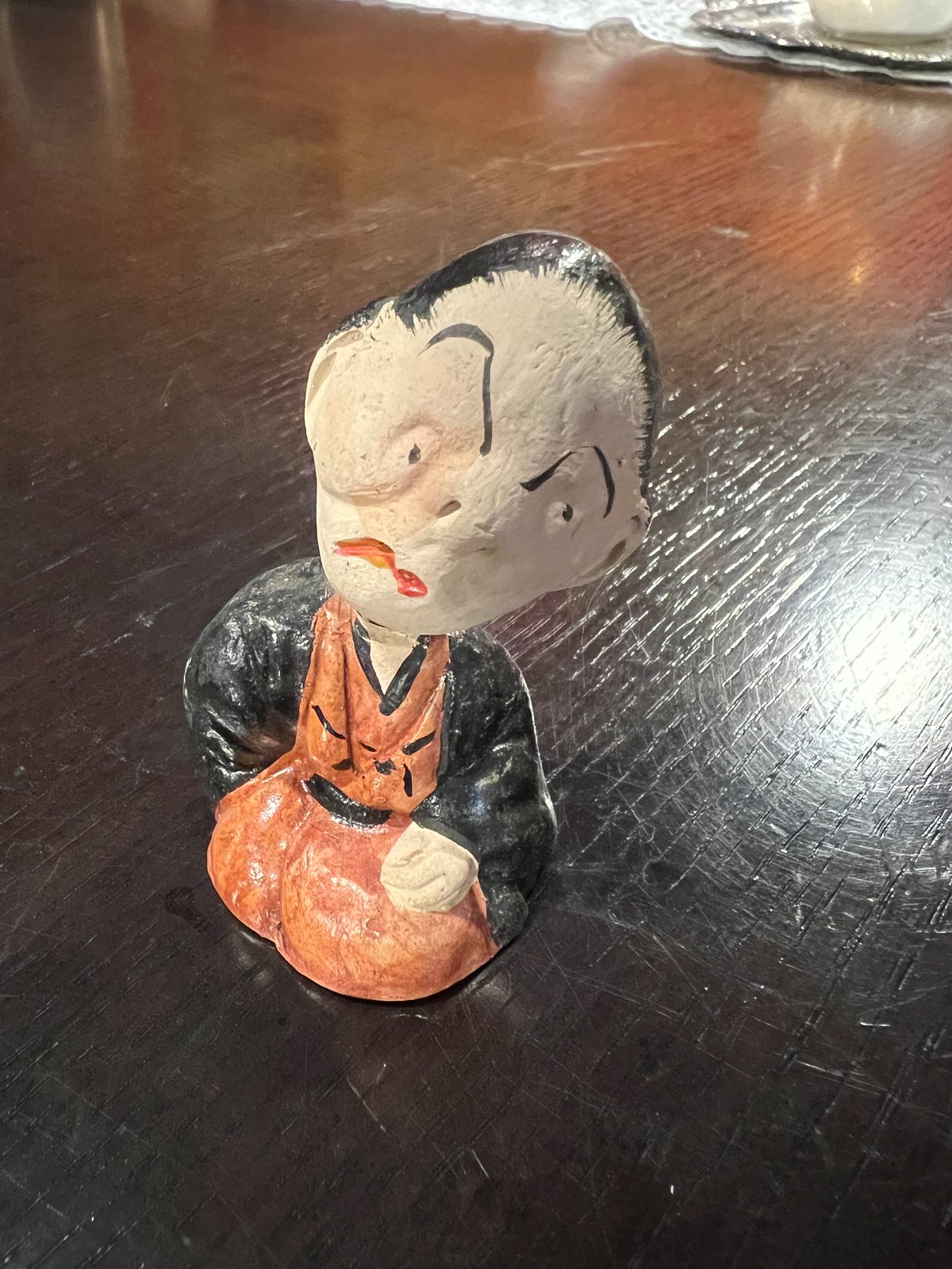 てびねり陶器人形 土製手びねり首替え人形 | アンティーク家具と喫茶キャバレーのネット