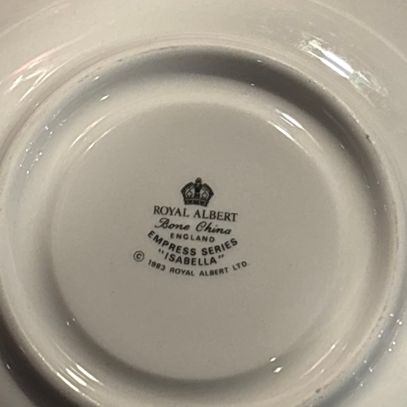 ロイヤルアルバート Royal Albert 1983年 エンプレスシリーズ イザベラ