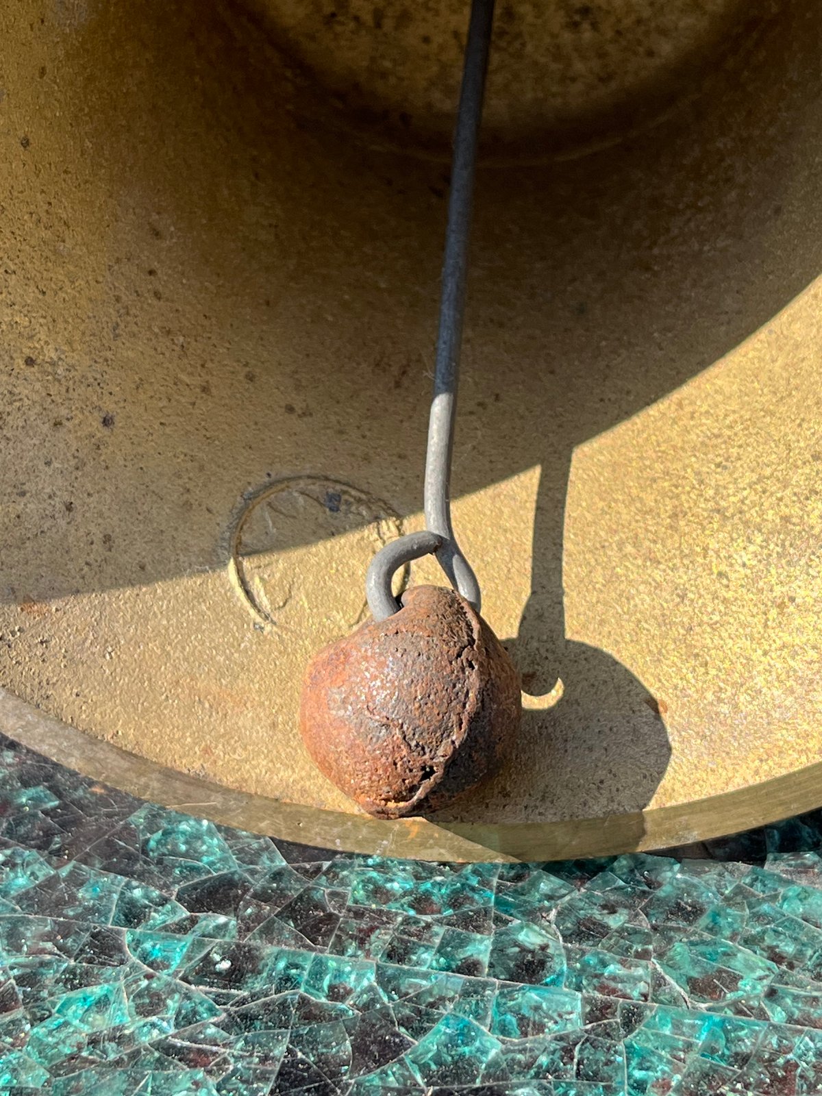 真鍮製 大きな豆腐屋さんのハンドベル 振り鐘 | アンティーク家具と