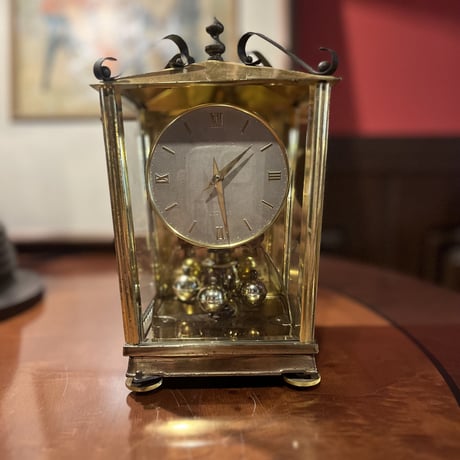 ゼンマイ時計　実働 アンティーク　西洋時計　ベル付き　チャイム付き　振り子時計 ゼンマイ時計 実働 アンティーク 西洋時計 ベル付き チャイム