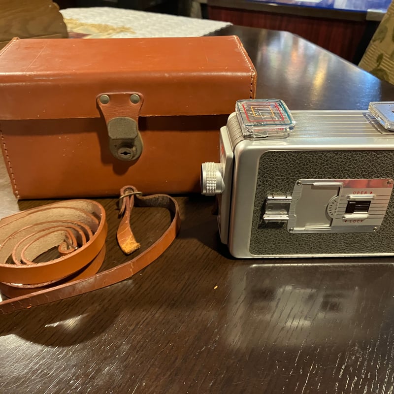 コダック KODAK ブローニー Brownie ムービーカメ 8mm ケース・ヒモ