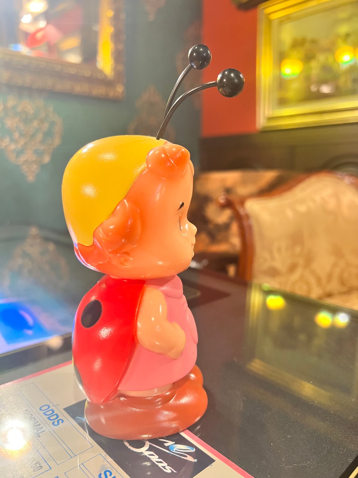 富士ホームサービス　フジコちゃん貯金箱 富士ホームサービス フジコ ソフビ貯金箱 | アンティーク家具と喫茶
