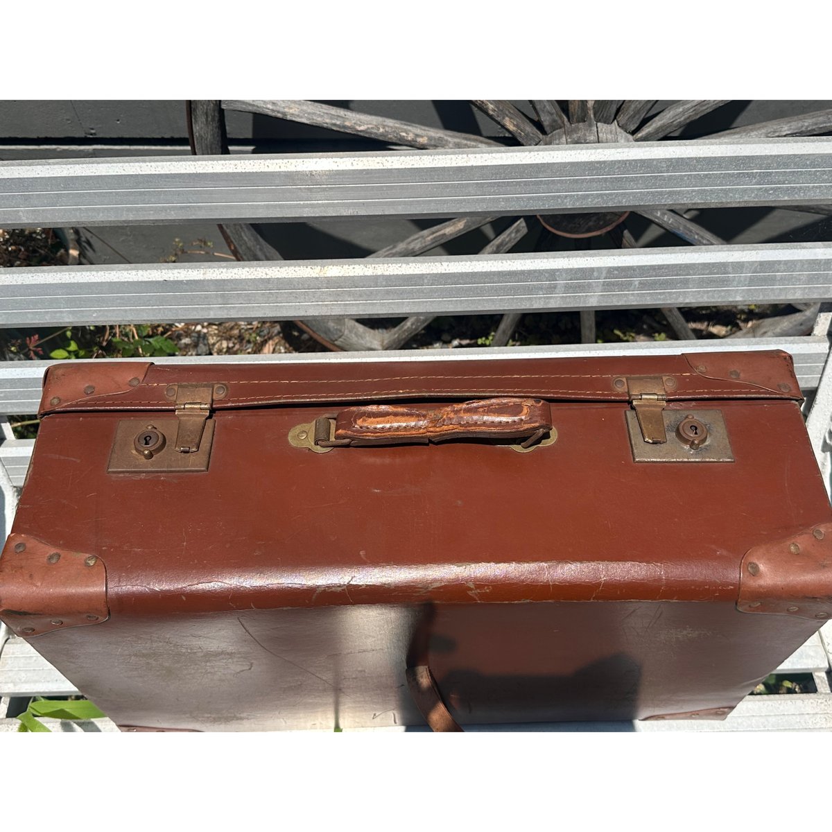ヴィンテージ トランク ブラウン | アンティーク家具と喫茶