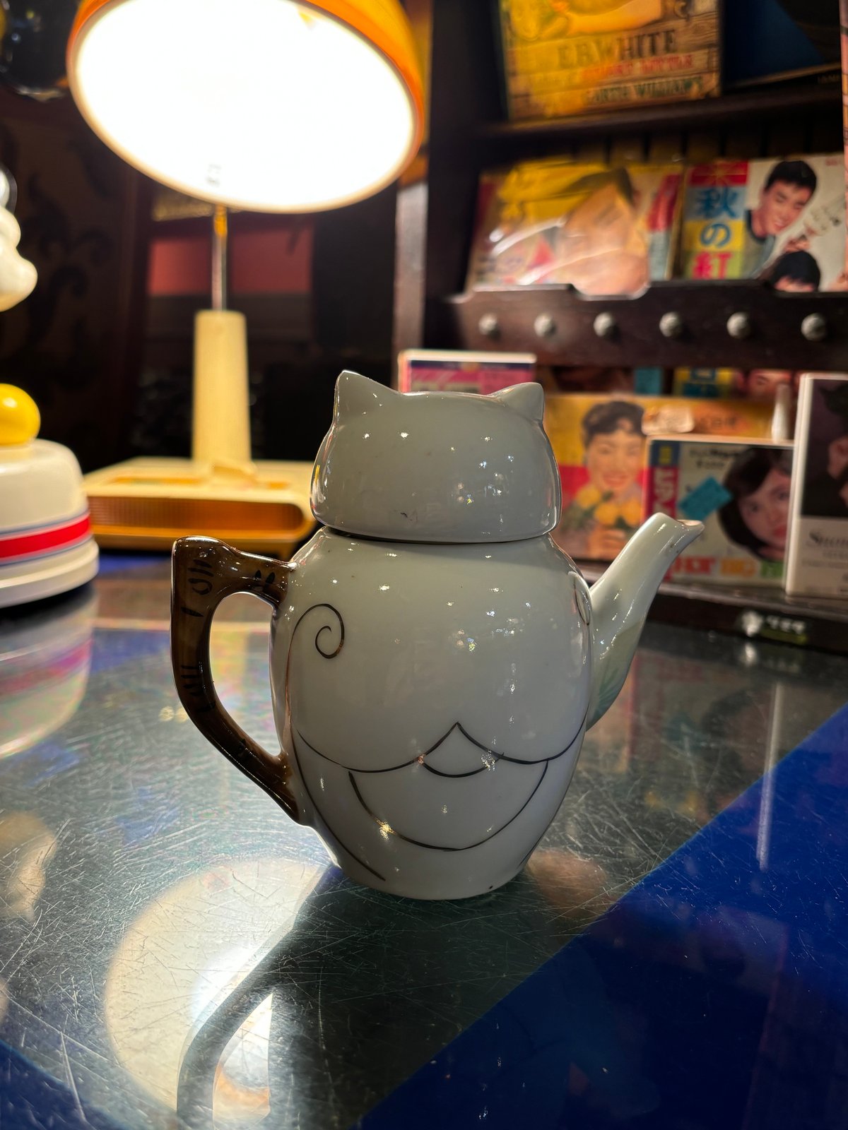 フクロウ ティーポット | アンティーク家具と喫茶キャバレーのネット 