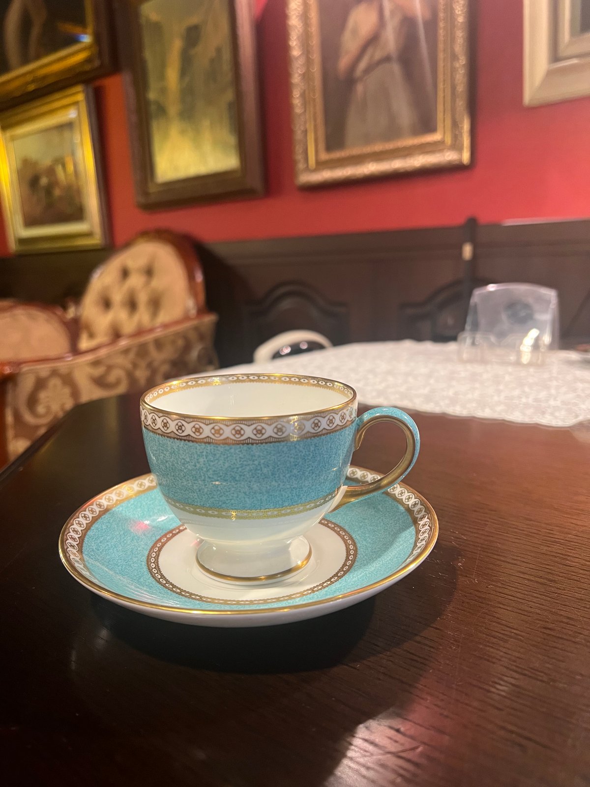 ウェッジウッド（WEDGWOOD）ユーランダーパウダーカップ＆ソーサー