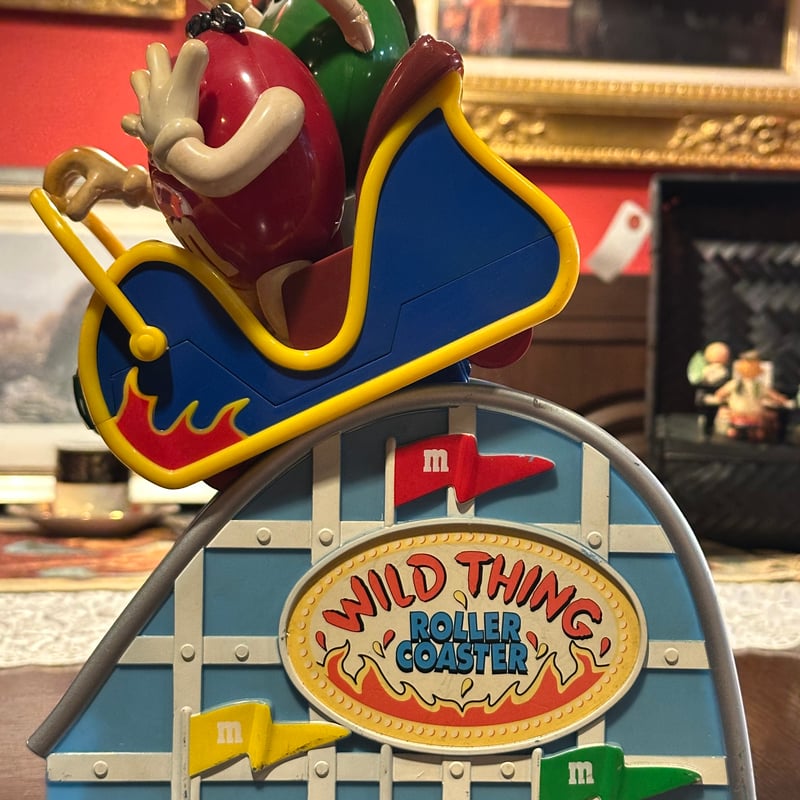 m&m's ローラーコースターディスペンサー m&m's☆ローラーコースターディスペンサー m&m's キャンディー