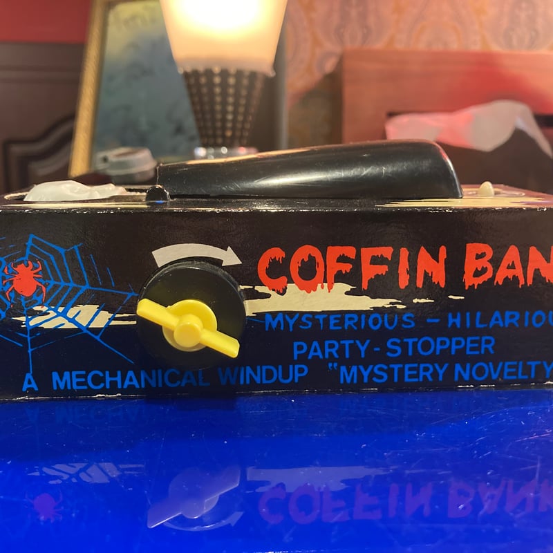 COFFIN BANK ガイコツの棺桶貯金箱 | アンティーク家具と喫茶 