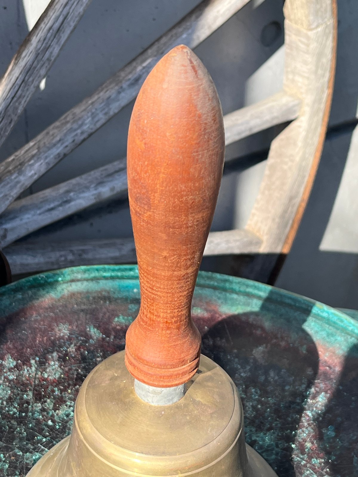 真鍮製 大きな豆腐屋さんのハンドベル 振り鐘 | アンティーク家具と