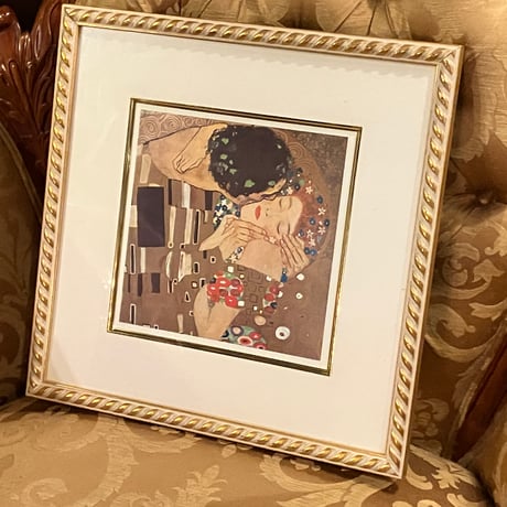 額装品/Dame Med Hat/グスタフ クリムト 額装品/Dame Med Hat/グスタフ クリムト