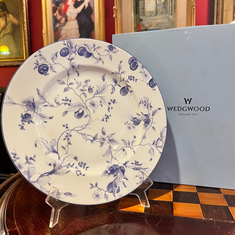 WEDGWOOD ウエッジウッド ブループラムプレート 廃盤 | アンティーク
