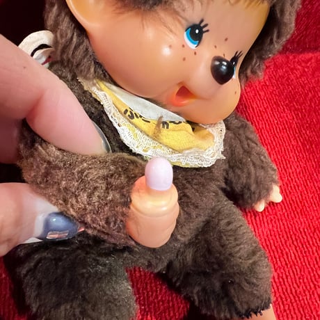【昭和レトロ】モンチッチのぬいぐるみ