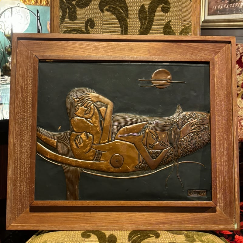 銅板絵画 骨董 【公式通販】