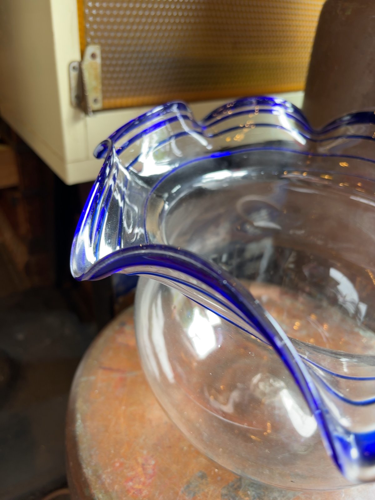 昭和レトロ 金魚鉢 | アンティーク家具と喫茶キャバレーのネットショップ