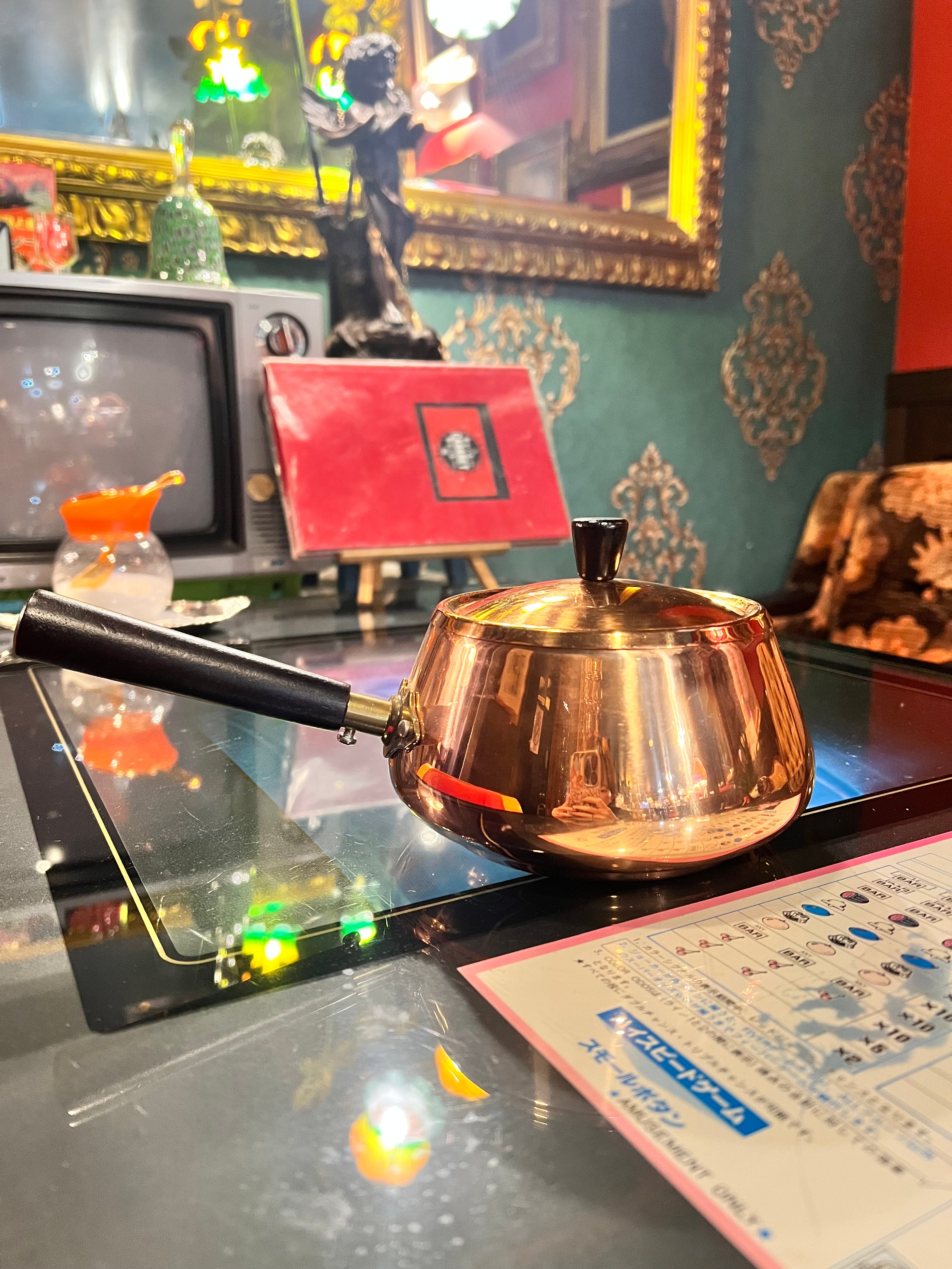 銅鍋copper100 片手鍋 | アンティーク家具と喫茶キャバレーのネット