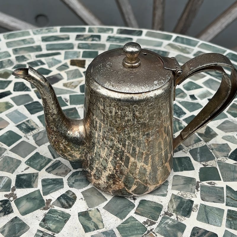 銀メッキ ヴィンテージティーセット AZUMA | アンティーク家具と喫茶